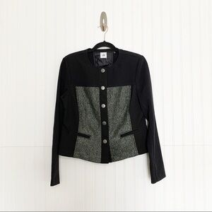 CAbi 3036 Textured Mixed Media Jacket